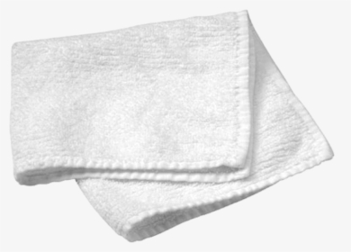 Facial Towels-white 30 X14 - White Face Towel Png, Transparent Png, Transparent PNG