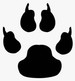 Wildcat Paw Clip Art - Cats Paw Print, HD Png Download, Transparent PNG