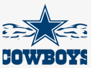 Dallas Cowboys Symbol Clipart Printable Star Free Transparent - Dallas Cowboys Logo With Flames, HD Png Download, Transparent PNG