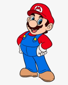 How To Draw Super Mario - Super Mario Easy Drawing, HD Png Download, Transparent PNG