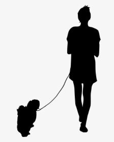 People Walking Png Silhouette, Transparent Png, Transparent PNG