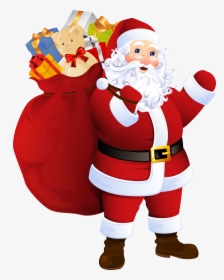 Christmas Santa Claus Png, Transparent Png, Transparent PNG