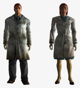 Clip Art Fallout 4 Lab Coat - Female Powder Ganger, HD Png Download, Transparent PNG