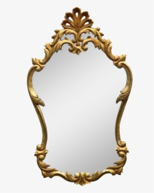 Antique Gold Frame Png Download - Golden Mirror Frame Png, Transparent Png, Transparent PNG