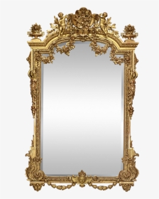 Transparent Antique Mirror Png - Gold Napoleon Mirrors, Png Download, Transparent PNG