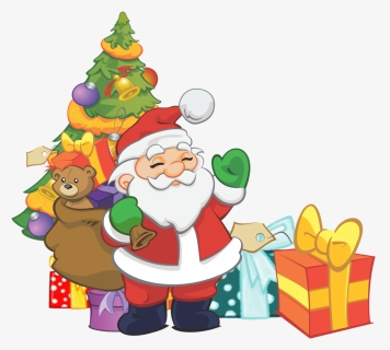 Christmas Eve Claus Clip - Santa Claus Clipart Free, HD Png Download, Transparent PNG