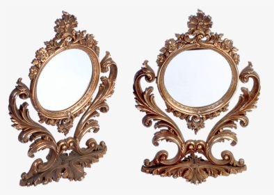 Mirror, Antique Mirror, Watch, Accessory, Reflection - History Of Mirrors, HD Png Download, Transparent PNG