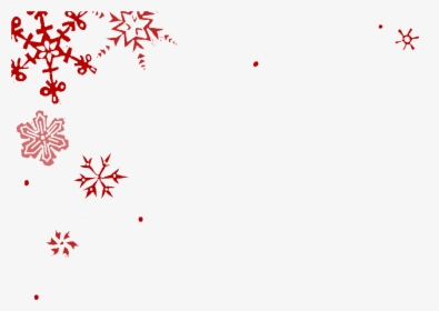 Red Snowflakes Png , Png Download - Red Transparent Png Snowflake Background, Png Download, Transparent PNG