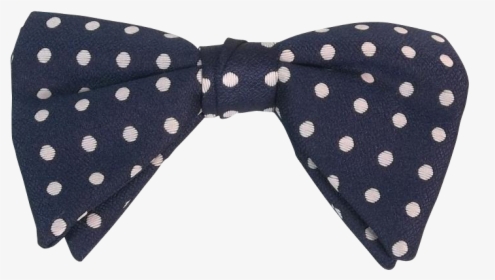 Bow Tie Polka Dot Necktie Tie Clip - Polka Dot Bow Tie Transparent Background, HD Png Download, Transparent PNG