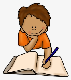 Png Library Download Boy Writing Clipart - Creative Writing For Kg 2,  Transparent Png , Transparent Png Image - PNGitem