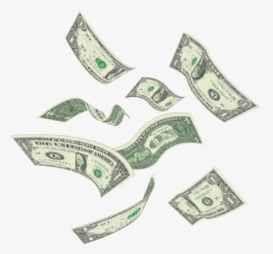 Money -flying Dollars Png Free Download - Dollar Png, Transparent Png, Transparent PNG