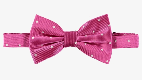 Bow Tie Silk Pink Spotted - Paisley, HD Png Download, Transparent PNG