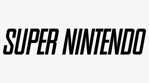 Super Nintendo Logo Png - Super Nintendo Logo Font, Transparent Png, Transparent PNG