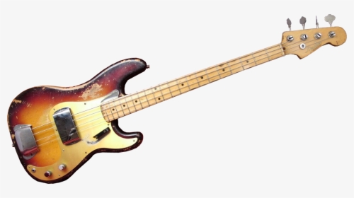 Bass Guitar Png Image - Bass Guitar And Lead Guitar, Transparent Png, Transparent PNG