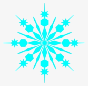 Transparent Snowflake Outline Png - Transparent Background Snowflake Clip Art, Png Download, Transparent PNG