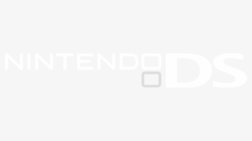 Nintendo Ds Logo White Png, Transparent Png, Transparent PNG