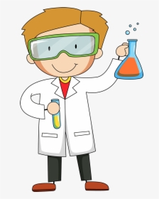 Stock Photography Scientist Vector Graphics Science - Male And Female Cartoon Scientists, HD Png Download, Transparent PNG