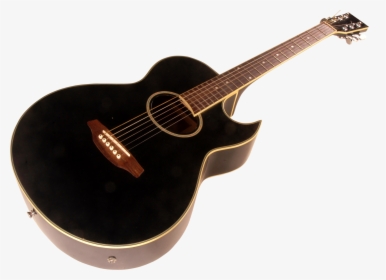 Acoustic Guitar Png Transparent Images - Black And Brown Guitar, Png Download, Transparent PNG