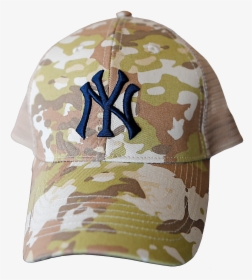 Transparent Yankees Png - Yankees Camo Hat Day, Png Download, Transparent PNG