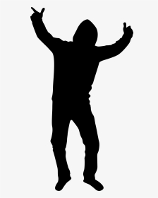 Dancing Boy Silhouette Clip Art Png Image - Silhouette Boy Png, Transparent Png, Transparent PNG