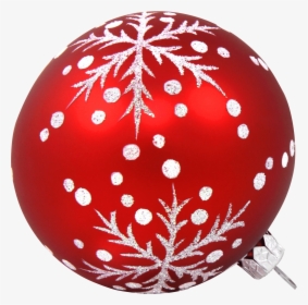 Large Christmas Red Ball - Navideña Png Bolas Navidad Png, Transparent Png, Transparent PNG