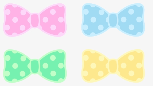 Bow Tie Clipart Pastel, HD Png Download, Transparent PNG