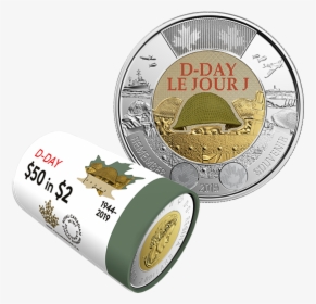 Canadian D Day Coin, HD Png Download, Transparent PNG