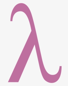 Lesbian Symbol Png - Pink Lambda, Transparent Png, Transparent PNG