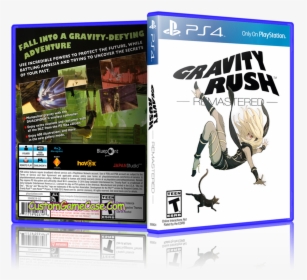 Sony Playstation 4 Ps4 - Gravity Rush Remastered Cover, HD Png Download, Transparent PNG