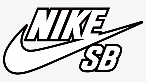 White Nike Swoosh Png, Transparent Png, Transparent PNG