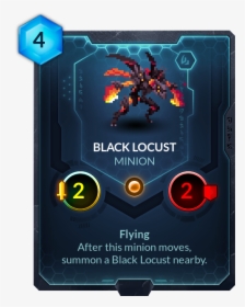 Black Locust - Duelyst Card, HD Png Download, Transparent PNG