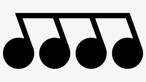 Musical Notes Clipart Individual - Notas Musicais Png Individuais, Transparent Png, Transparent PNG
