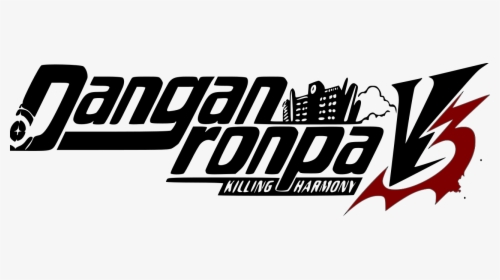 Dangan V3 Logo - Danganronpa V3 Killing Harmony Logo, HD Png Download, Transparent PNG
