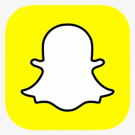 Snapchat Logo Png Transparent Background - First Snapchat Logo, Png Download, Transparent PNG