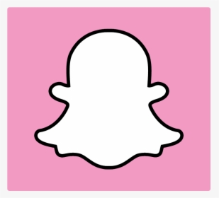 Transparent Pink Snapchat Logo, HD Png Download, Transparent PNG