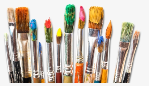 Oil Watercolor Paint Brush Painting Paintbrush Clipart - Paint Brushes Transparent Background, HD Png Download, Transparent PNG