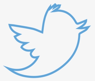 Outline Logo Twitter Transparent Png - Transparent Background Twitter Logo Outline, Png Download, Transparent PNG