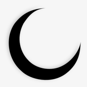 Moon Logo Png - Half Moon Black Tattoo, Transparent Png, Transparent PNG