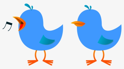 Clip Art Twitter Bird Tweet Tweet 5 Clipartist - Bird Cartoon Gif Png, Transparent Png, Transparent PNG