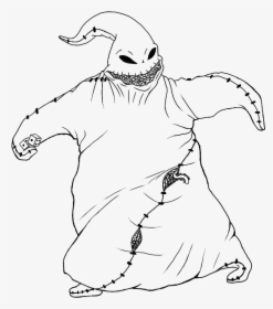 Colleen Salley Coloring Pages Nightmare Oogie Boogie - Nightmare Before Christmas Color Page, HD Png Download, Transparent PNG