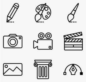 Art & Design - Art And Design Icons, HD Png Download, Transparent PNG