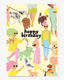 Birthday Funky Quirky Unusual Modern Cool Card Cards - Illustration, HD Png Download, Transparent PNG