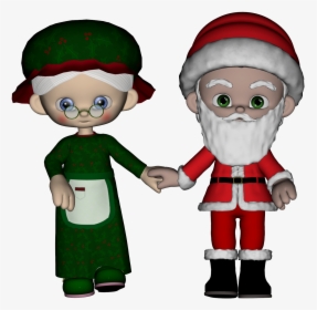 Transparent Cartoon Santa Png - Cartoon, Png Download, Transparent PNG