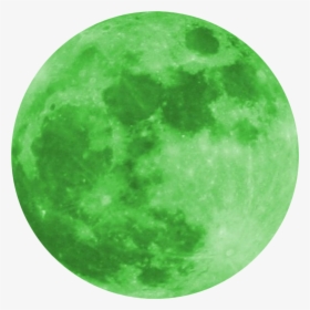 #green #moon #space, HD Png Download, Transparent PNG