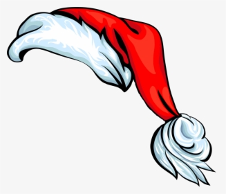 Cartoon Santa Hat Vector Clipart , Png Download - Cartoon Santa Hat Vector, Transparent Png, Transparent PNG