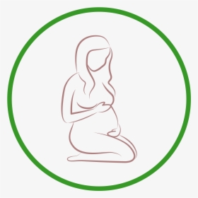 Mother Vector Unborn Child Transparent Png Clipart - Pregnancy, Png Download, Transparent PNG