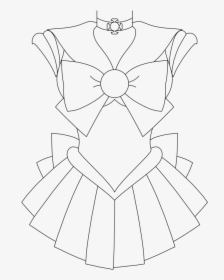 Mgu Base Sailor - Sailor Moon Outfit Drawing, HD Png Download, Transparent PNG