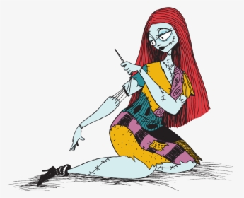 Drawing Sally From Nightmare Before Christmas, HD Png Download, Transparent PNG