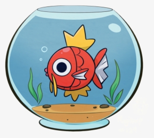 Little Magikarp By Twime - Magikarp In A Fish Bowl, HD Png Download, Transparent PNG