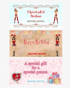 British Retro Gift Voucher - Poster, HD Png Download, Transparent PNG
